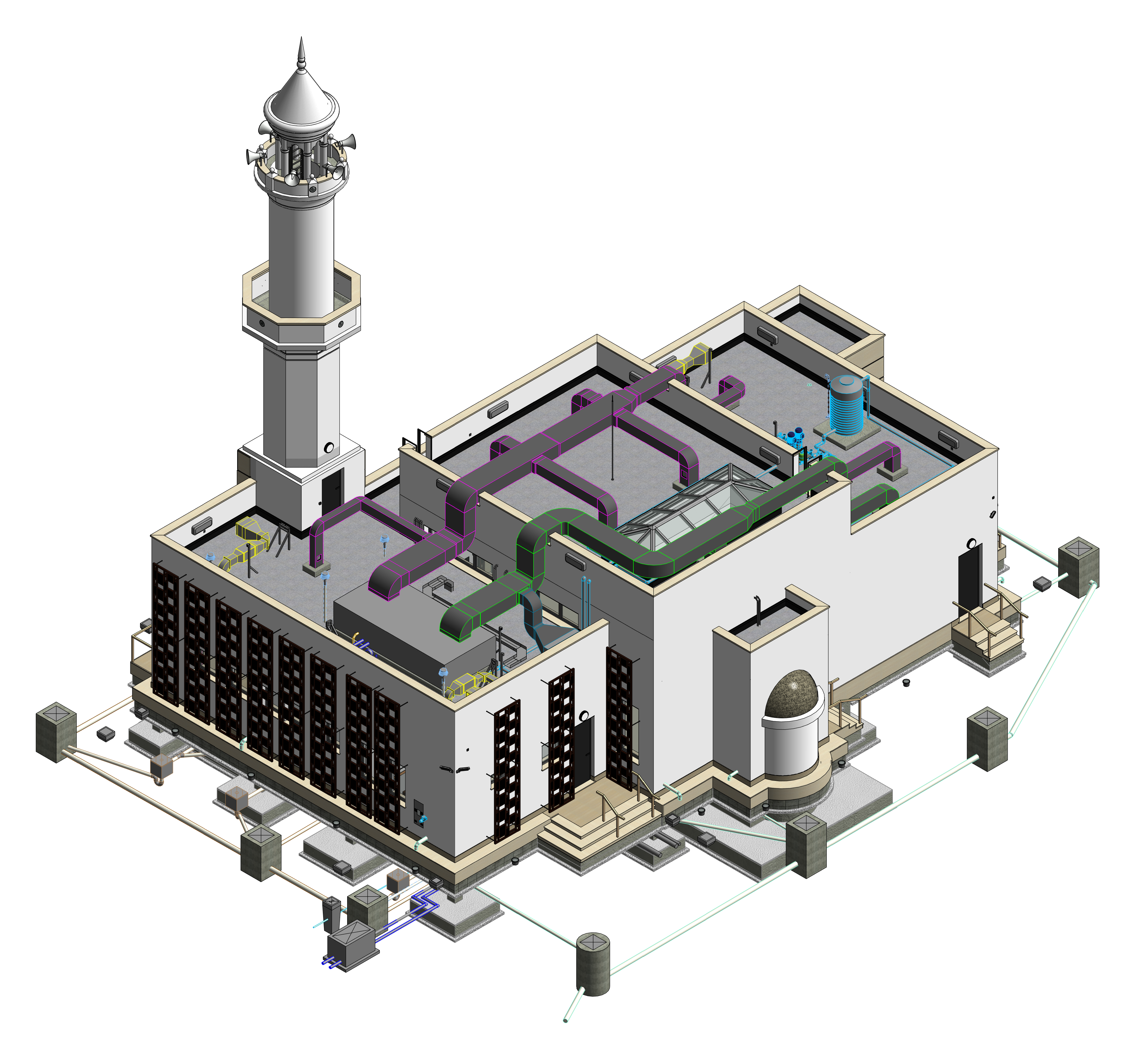 Masjid 3D Model View